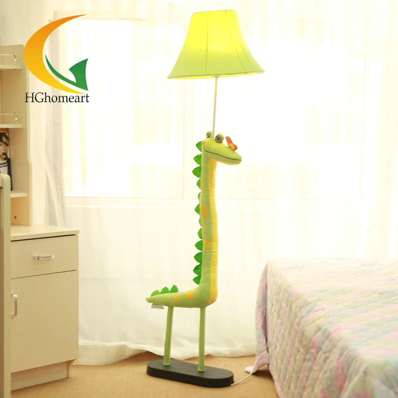 

Cartoon creative  animals fabric floor lamp living room children's room modern minimalist table lamp