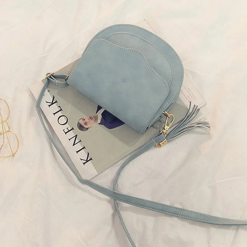 جديد وصول النساء Preppy نمط دائري حقائب كتف الكورية شرابة المرأة حقيبة ساعي الفتاة الصغيرة السرج عبر الجسم حقيبة جديد وصول النساء Preppy نمط دائري حقائب كتف الكورية شرابة المرأة حقيبة ساعي الفتاة الصغيرة السرج عبر الجسم حقيبة