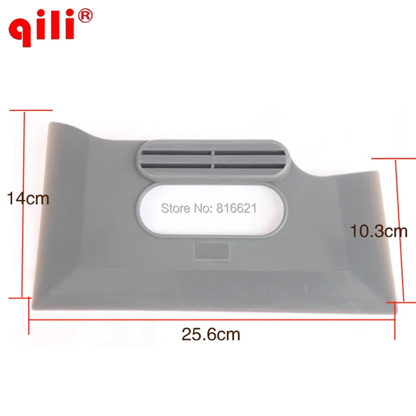 Qili QG-14 Big Size 26cm*14cm Knife Shape Scraper Car Vinyl Film Wrap Sticker Anti Scratch Big Scraper Squeegee Tools 6