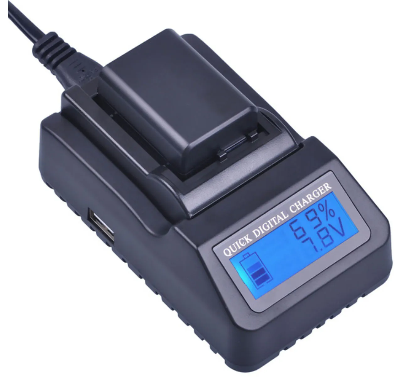 Зарядное устройство для цифровых видеокамер Canon LEGRIA FS20 FS21 FS22 FS36 FS37 FS46 FS200 FS305 FS306 FS307
