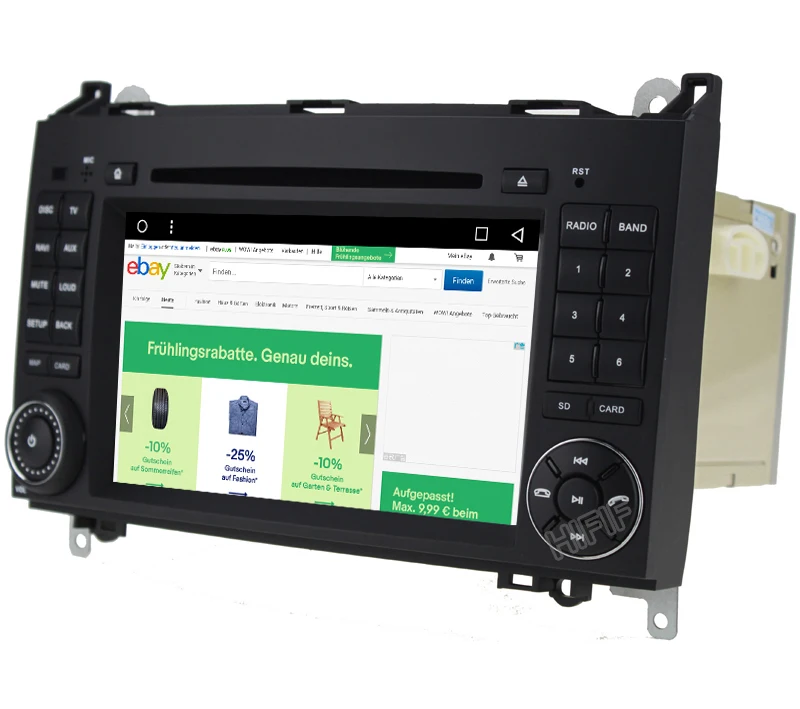 Excellent Android 8.0For Mercedes Benz Sprinter B200 W209 W169 W169 B-class W245 B170 Vito W639 Car DVD player Radio GPS multimedia stereo 9