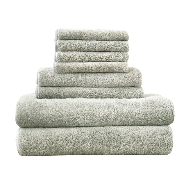 Fast Drying Extra Large Bath Towel Set, Decorative & Luxury Premium