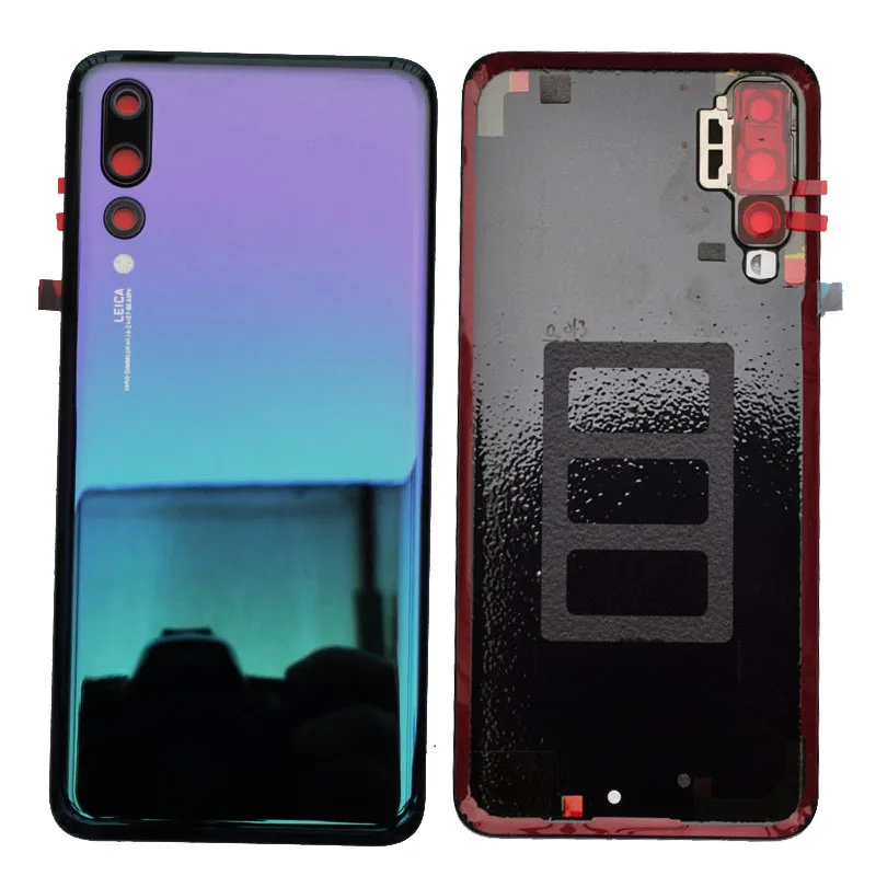 ZUCZUG стекло для huawei P20 Pro задний корпус крышка батареи чехол