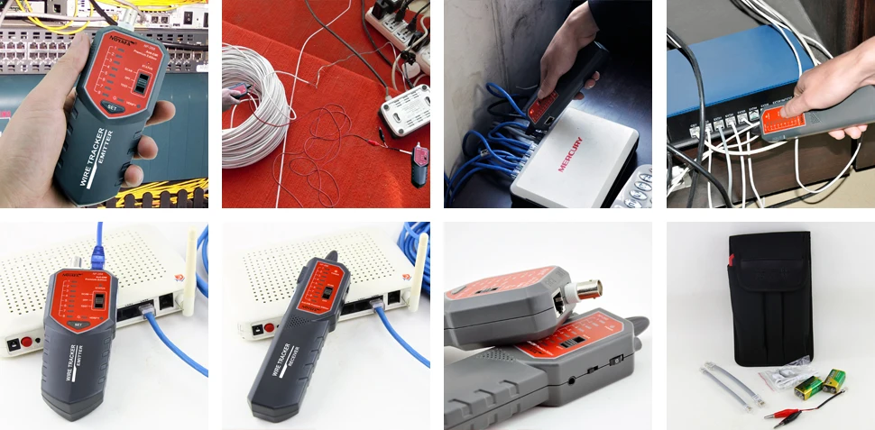 Провода Tracker кабеля Tracer UTP STP RJ45 (8P4C 8P8C) RJ11 BNC Кабельный тестер тон Tracer сетевой кабель Wiremap