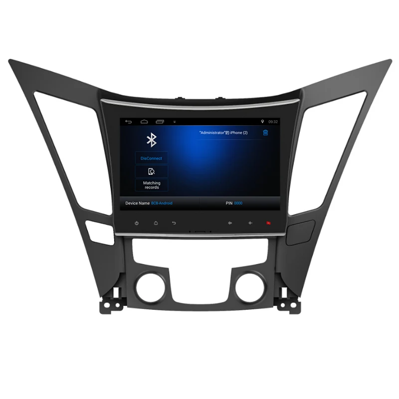 Perfect 9"android 8.1 car DVD multimedia For HYUNDAI SONATA YF 2011 2012 -15 Car stereo autoradio car stereo head units tape recorder 3