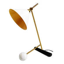 Горячее предложение просто постмодерн Стиль настольная лампа мраморные мяч лампы Lampen свет стол деко лампе пост современный огни Nordic освещения