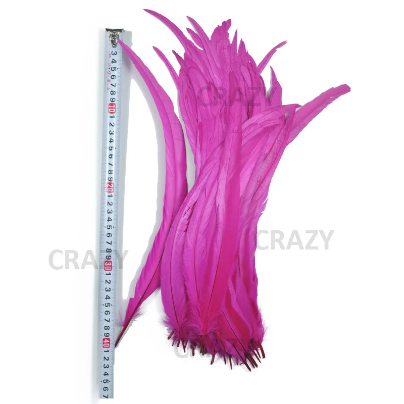 ZPDECOR красивые 35 40 см 14 16 дюймов Петушиный Хвост перья рукоделие свадебные