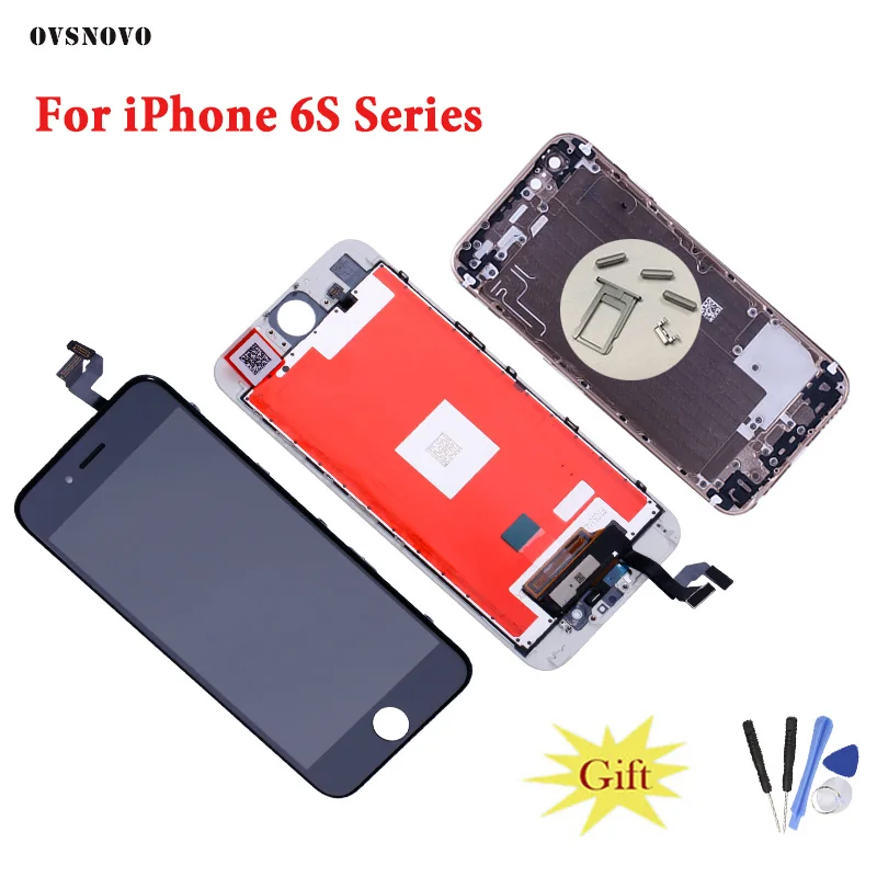 AAA LCD for iphone 6S Screen display Replacement Spare Parts Back Cover ...
