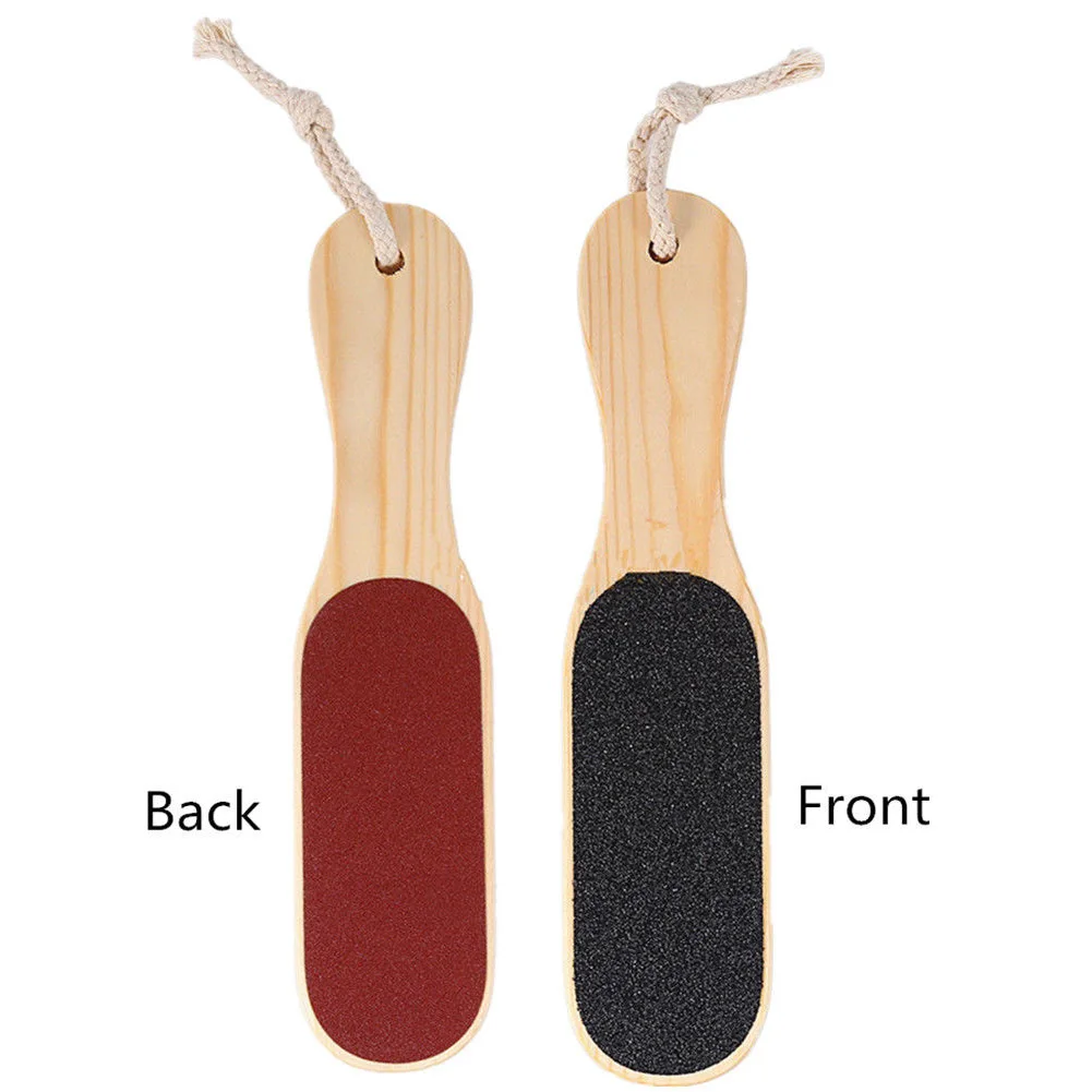 

Pedicure Dead Dry Skin Foot File Wooden Sand Paper Dead Skin Removal Toe Exfoliator Heel Cuticles Exfoliating Scrub Tool H7