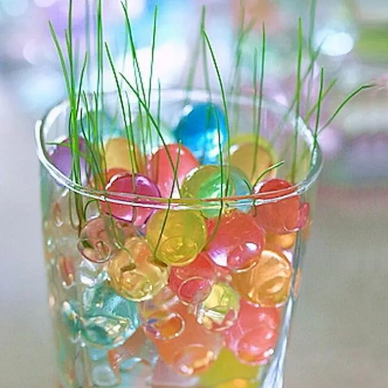 1000pcs Water Beads Wedding Birthday Party Decorations Toys Child Toys