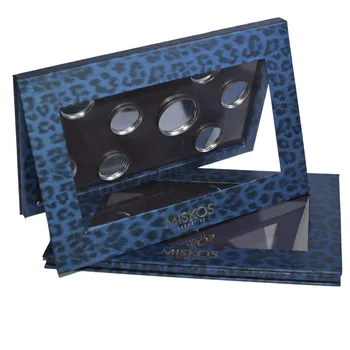 

Miskos Leopard Empty Magnetic Palette Makeup Pigment Gloss Powder Fundation DIY Refill Palette Refill Eyeshadow Cosmetics