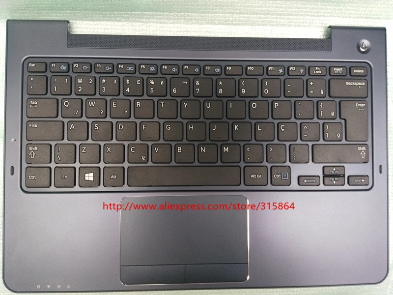 

Brazil new laptop keyboard with touchpad for samsung 532U3X 532U3C 535U3X 530U3C 530U3B 535U3C 540U3C 532U3C BA75-04694P