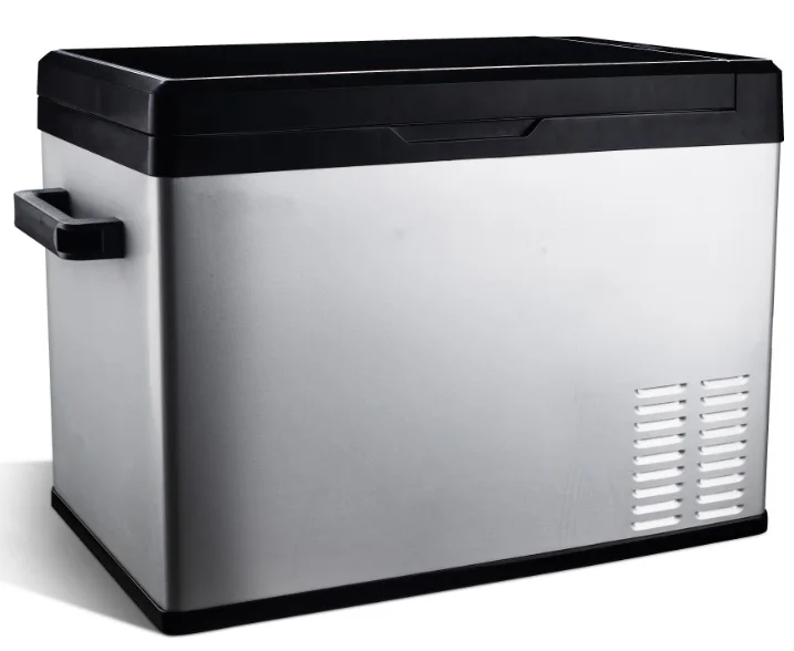 50L AC/DC12/24 V Авто Автомобиль RV Кемпинг 4x4offroadHome открытый холодильник морозильник охладитель Холодильник Компрессор холодильник морозильник-18C - Цвет: Многоцветный