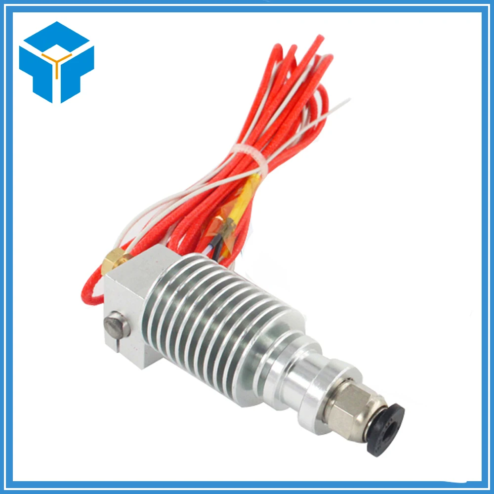 

3D printer V6 remote extrusion print head extruder with Thermistors Cartridge Heater J-HEAD hotend long distance bowden