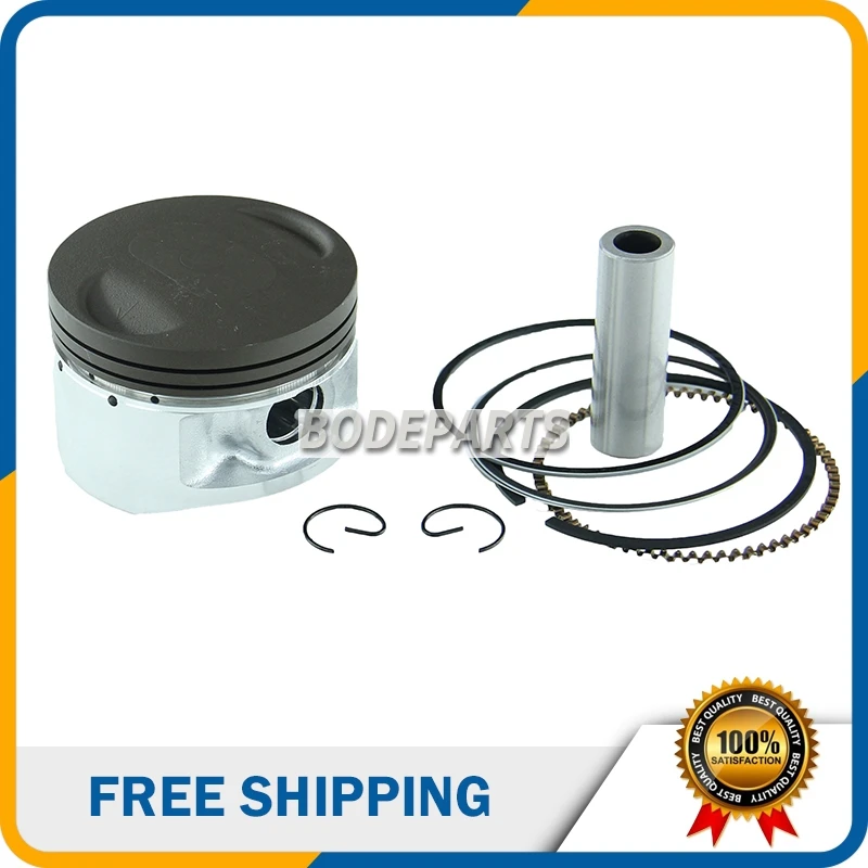 

For Lifan motorcycle Zongshen CG250 ZS250 piston ring Air cooled universal piston diameter of 67mm piston pin for 16mm