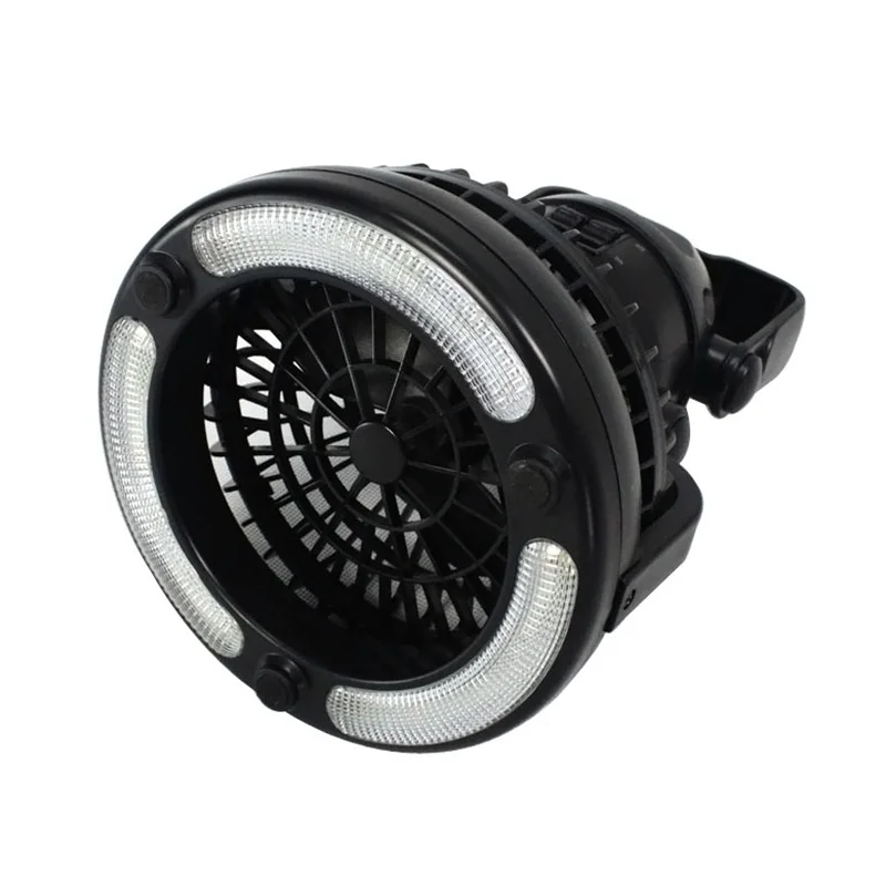 

New Portable Camping Light 2 in 1 LED Ceiling Fan with Emergency Light Flashlight Outdoor Survival Lamp SF66