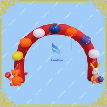 Прекрасный надувной вход Archway 5 метров в высоту 3,5 метров