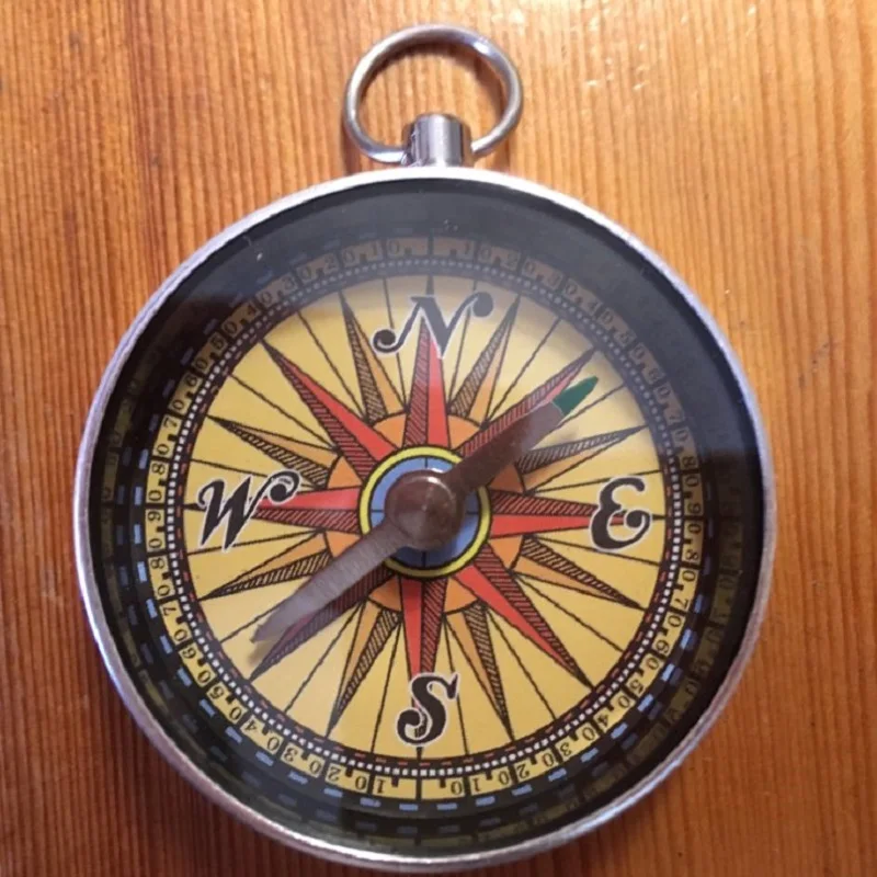 1 Piece Portable Military Camping Outdoor Compass Hanging Compass