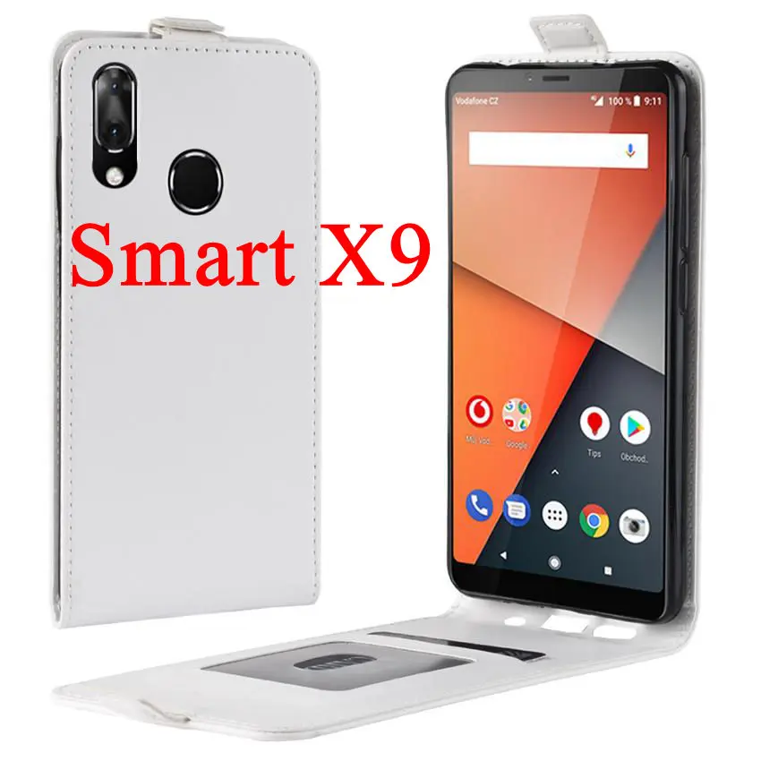 Кожаный чехол кошелек для Vodafone Smart N9 Lite книжка телефона X9 N8 V8 Защитная пленка