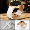 MAIKES Fashion Leather Watch Band White With Rose Gold Clasp Watchband 16mm 17mm 18mm 20mm For DW Daniel Wellington Watch Strap ► Photo 3/6