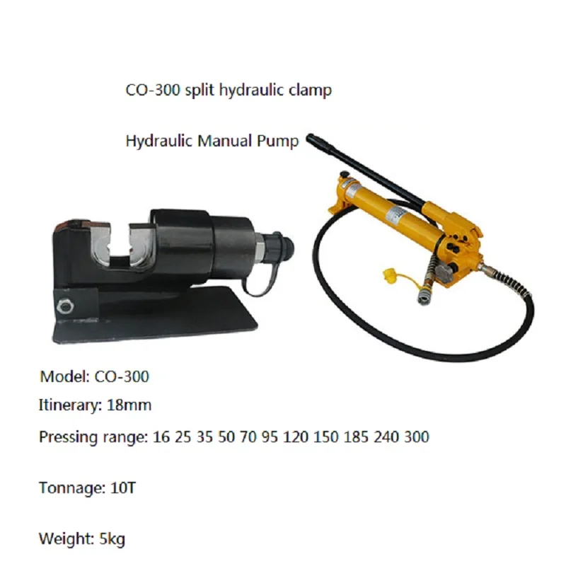 

Electric Hydraulic CLAMP WIRE Clamp Cable Multifunctional Split Terminal Crimping Clamp