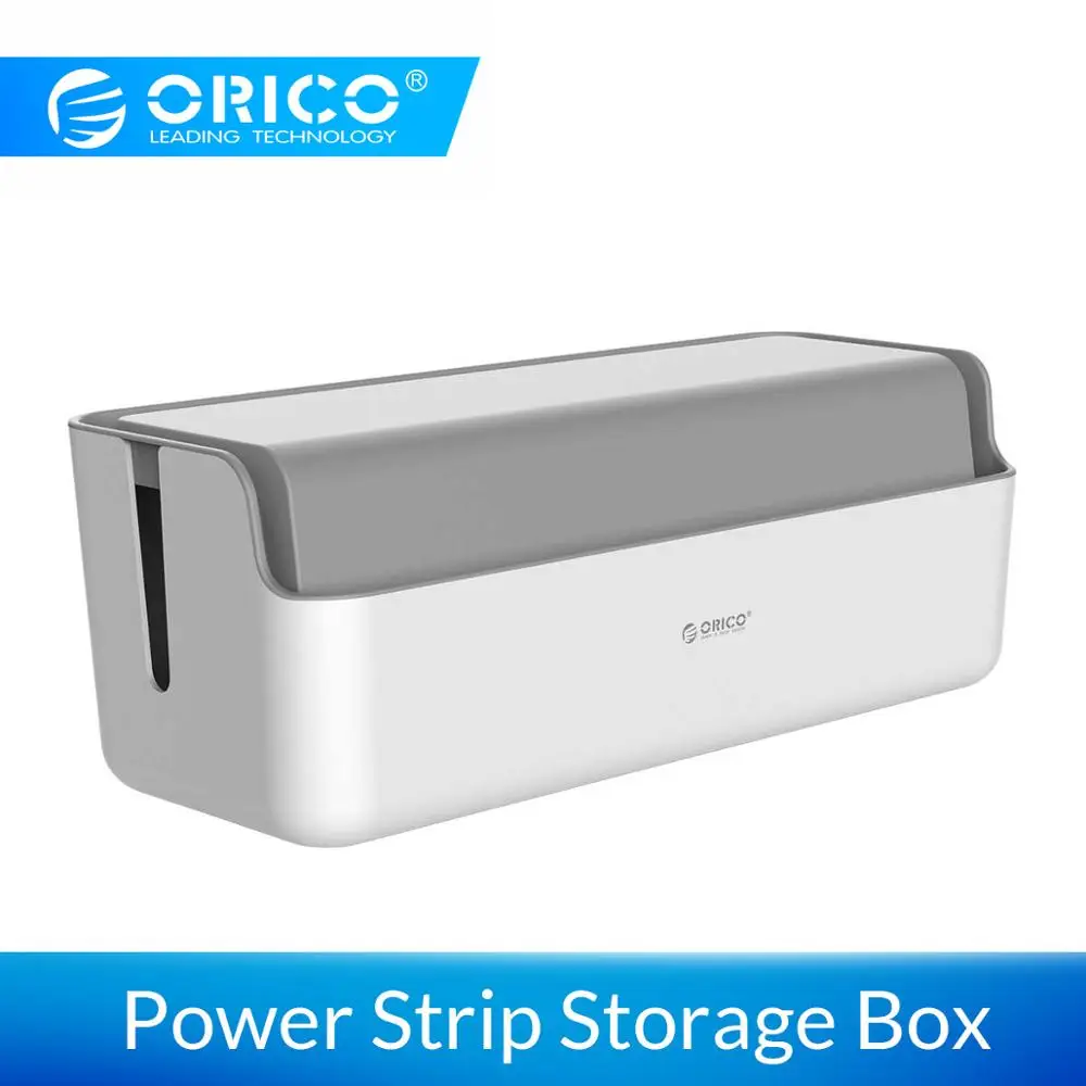 

ORICO Storage Boxes Power Strip Cord Storage Socket Wire Organizer Box For Power Strip Multi-Charger Wire Arranging Case
