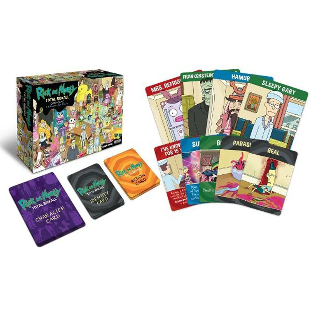 Goede Rick en Morty Game Totaal Rickall Card Play Game Cards Collectie Rick Y Morty Yuego Voor Plezier Met Doos