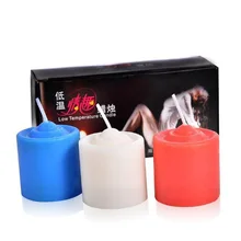 Low Temperature Candles Romantic Candles for Wedding Home Decor or Couples Wax Dripping Female Penal Equipment Training Sex Toys