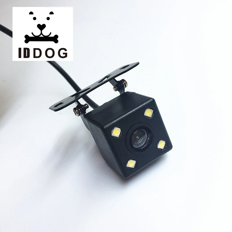 

IDDOG 170 Degree Universal Waterproof Wide Lens 4 LED Car Rear View Camera Vehicle Parking Assistance Night Vision,Parking Line