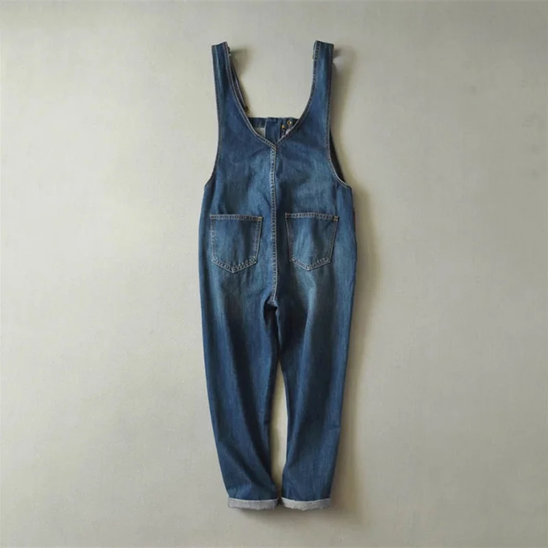 Повседневный джинсовый комбинезон летние женские длинные штаны женские комбинезоны-мини рваные джинсы с ремешками с открытыми плечами комбинезон джинсы