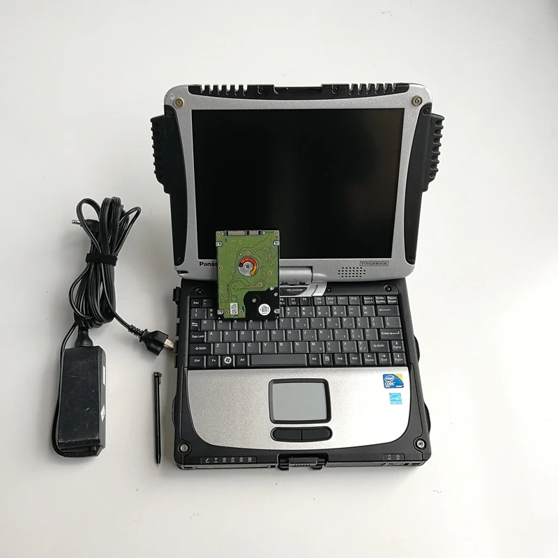 Авто множественный диагностический интерфейс G-M сканер G-M MDI с GDS2+ TECH2WIN программное обеспечение insatall на б/у ноутбук CF-19 CF19 4G HDD