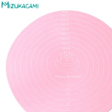 Новинка; Лидер продаж, круглое, масштаб силиконовый настольные цветы из шелка коврики коврик для печенья лапши коврики место приспособление для выпечки MS-00017