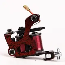 Newest Tattoo Coil Machine High Quality Fashion Shape Handmade Machine Taty Coil Gun Golden Supplies Liner Shader For Beginner