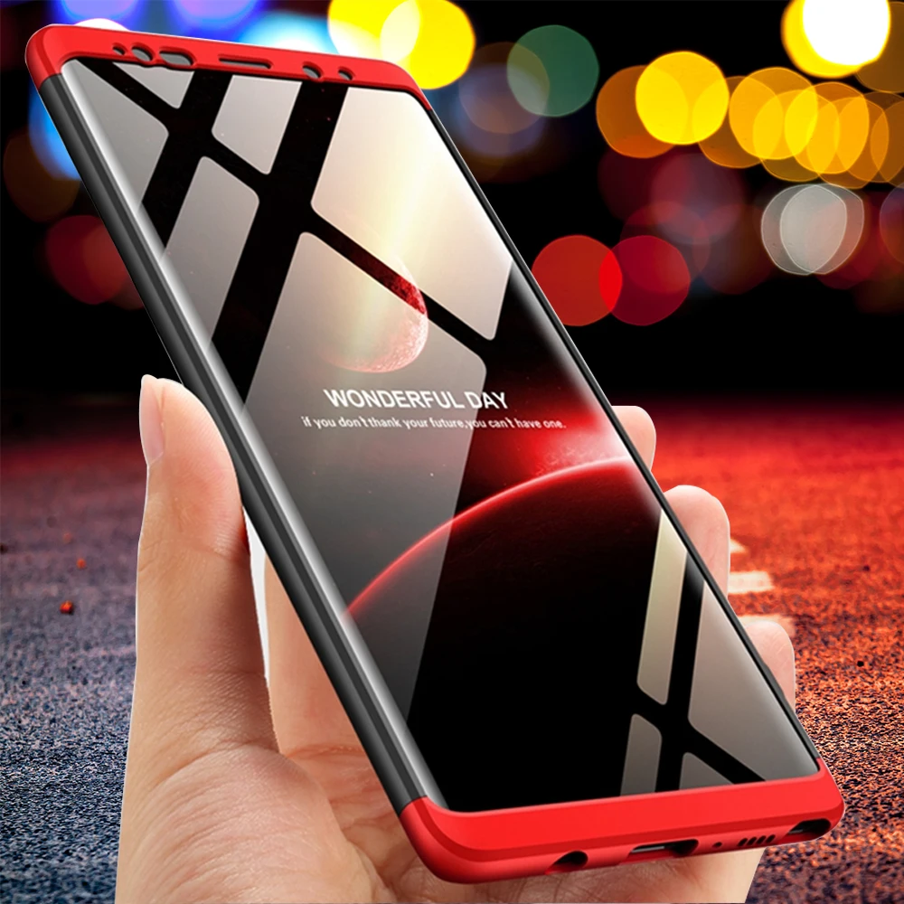 Luxury Protector Phone Case For Samsung Galaxy A8 Plus Cover 2018 S9 Coque S8 A6 | Мобильные телефоны и аксессуары