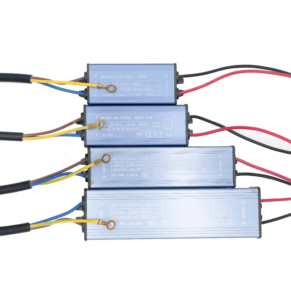 

30W 50W 100W 150W LED Waterproof driver For LEDs Power Supply Constant Current Voltage For LED Lamp KIT DIY