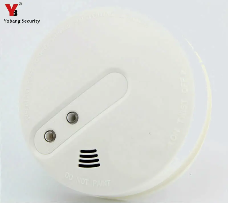 

YobangSecurity Battery Powered Wireless 433MHZ Smoke Detector For Smart Home Security and Alarm System