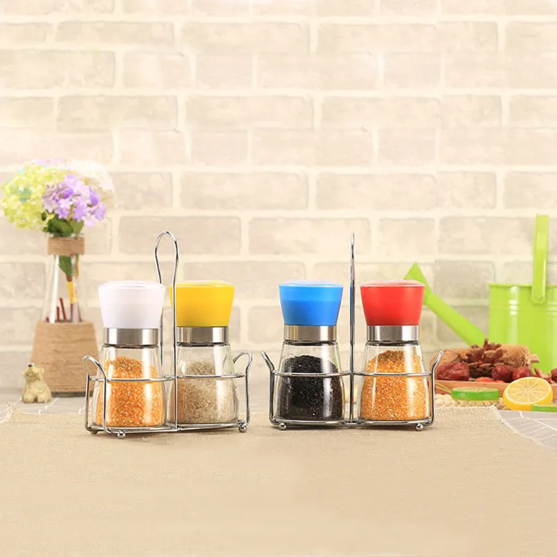 

1PCS Pepper Grinder Round Bottle Grinder Adjustable Grinder Crusher Pepper Mill Kitchen Tool