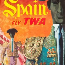 Vintage Fly TWA World Travel España Retro póster lienzo pintura DIY pared papel carteles hogar Decoración regalo