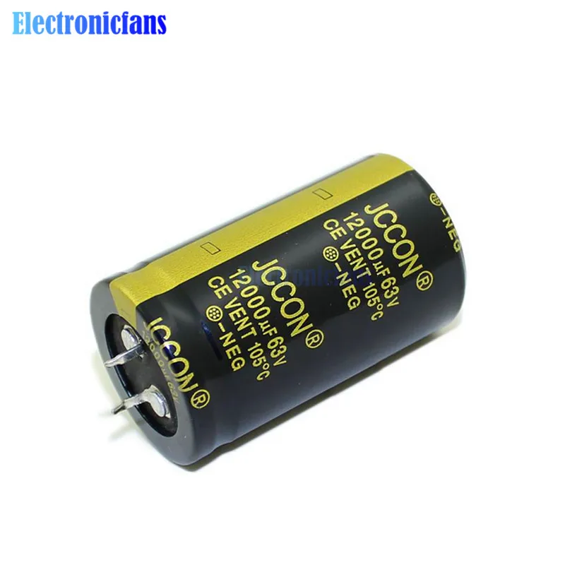 Diymore 63V 12000 мкФ 30x50мм алюминиевый электролитический конденсатор высокая частота