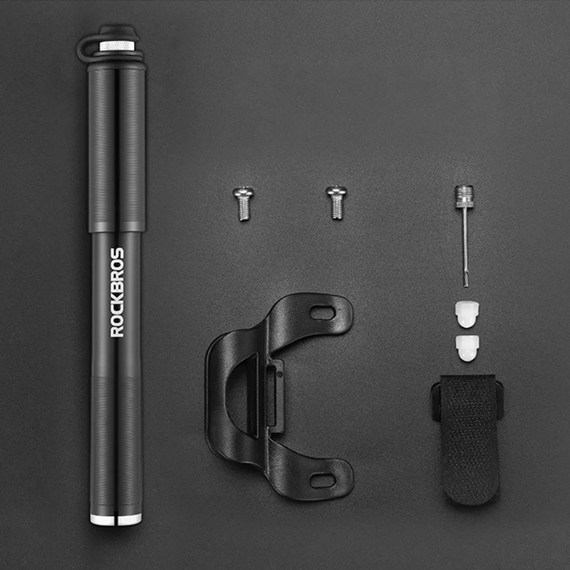 Насос велосипедный ROCKBROS портативный 160 фунтов на квадратный дюйм A/V|bicycle pump|a bicycle