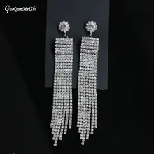 buy one free one 2pairs Rhinestones Wedding Fashion Jewelry Drop Dangle Earrings for Women Accessories