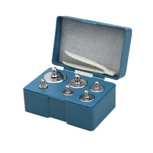 6 шт./компл. 100 г 50 г 20 г 10g 5g грамм Взвешивание ювелирных изделий весы Точность калибровки груз для весов хорошее качество точной набор весов