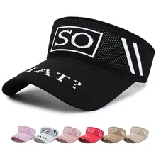 Козырьки длинные шляпы с полями шапки Велоспорт эластичный вязаный Пустой Топ Теннисный корт для бега спортивные новые