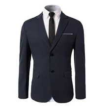 Мужской пиджак костюм из плотной ткани с воротником на двух пуговицах Мужские выходные туфли на выпускной церемонии куртка и office suite куртка изготовленная на заказ