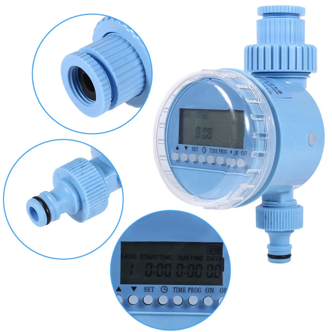 JX-LCLYL AC Power Automatic Water Timer Garden Hose Sprinkler Irrigation Controller