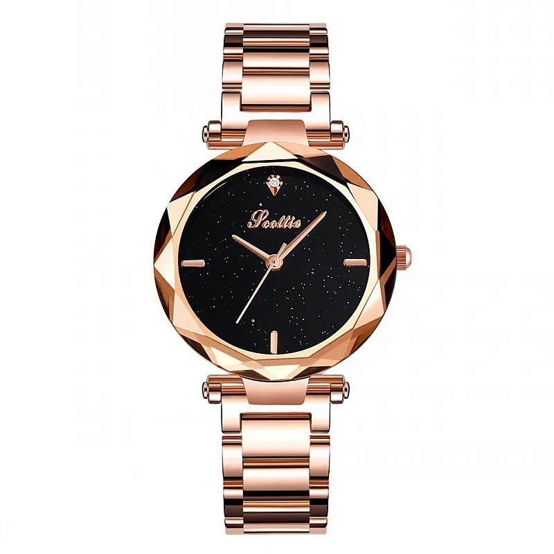 

Top Luxury Ladies Watches Women New Diamond Dress Quartz Watch Fashion Starry Dial Woman Watch Elegant Female Clock montre femme