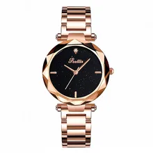 Top Luxury Ladies Watches Women New Diamond Dress Quartz Watch Fashion Starry Dial Woman Watch Elegant Female Clock montre femme best deal quartz watch women fashion tower pattern diamond dial watches men faux leather watch women s dress clock montre relo