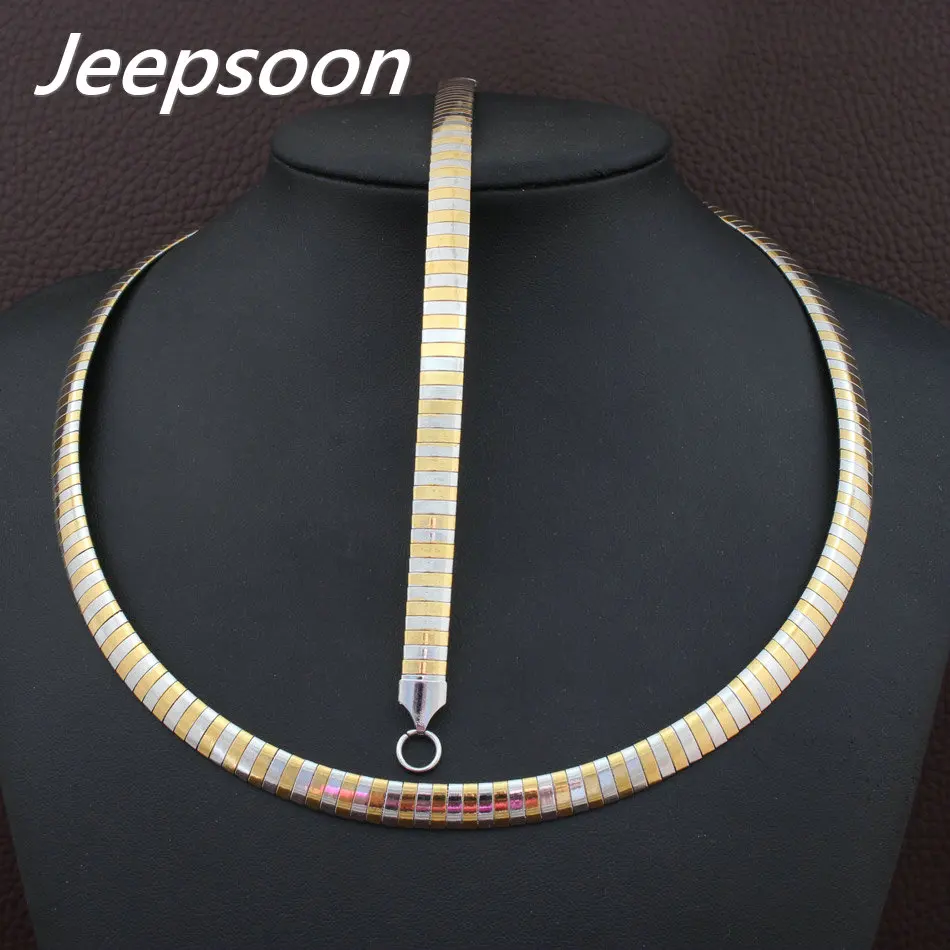 8 мм модные ювелирные изделия из нержавеющей стали высокого качества золотые и серебряные воротники, ожерелье и браслет набор для женщин и девочек SBJGAABI