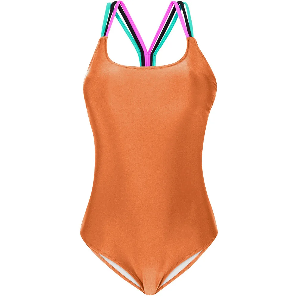 JAYCONSIN плюс размер женские Пуш-Ап мягкие купальные с открытой спиной комплекты одежды для женщин jue25 бюстгальтер - Цвет: Оранжевый