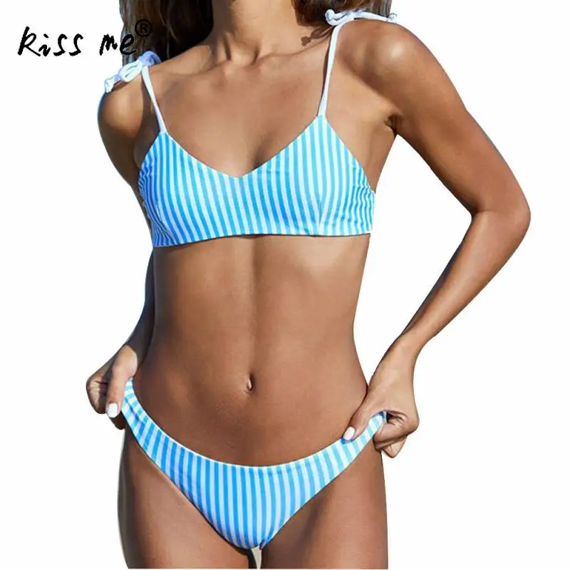 

Sexy String Bikini Set Striped Bathing Suit Women Two Piece Swimsuit Cute Bikini Set Summer Beach Wear Beach Sexy Swimwear